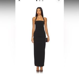 Lioness x Revolve 1999 Black Maxi Dress- NEW